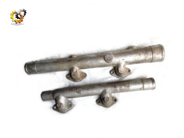 Труба 01-0682 + 02-0683 водяная передняя и задняя (новая) А-01 (блочные ГБЦ), комплект ЦЕНА ПО ЗАПРОСУ